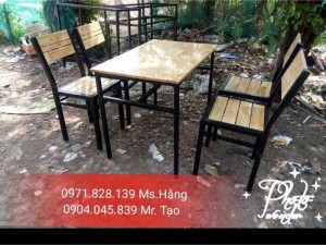 Bàn ghế quán ăn quán nhậu giá rẻ