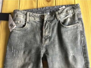 Bỏ sỉ quần Jean nam màu xám lông chuột