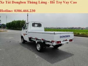 Xe Tải DongBen 870 Kg/ Thùng Lững/ Hỗ Trợ Vay Cao/ Lãi Suất Thấp/ Thời Gian Trả Linh Hoạt