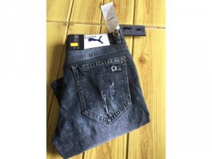 Quần short Jean nam rách đẹp - wax rách