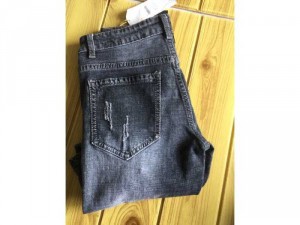 Quần short Jean nam rách đẹp - wax rách