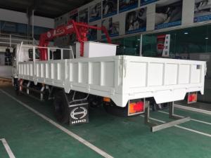 Hino Fc Euro4 - Tải 4600kg - Mới 100% 2018 Cẩu URV 344- 4 khúc