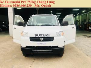 Bán Xe Tải Suzuki Pro 750kg/ Thùng Lững/ Hỗ Trợ Vay Cao/ Lãi Suất Thấp/ Gía Tốt