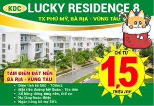 90 nền biệt thự dự án Lucky Residence 8 - Sổ hồng riêng.