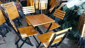 Ghế gỗ quán nhậu hgh-3