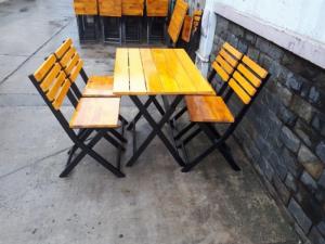 Ghế gỗ quán nhậu hgh-3