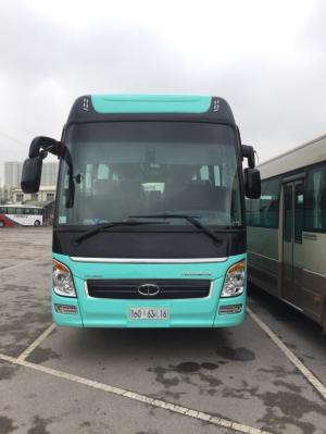 Xe khách 45 47 chỗ TRACOMECO 2018, xe khách TRACOMECO động cơ mới 2018