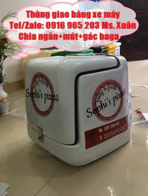 thùng giao đồ ăn nhanh xe máy