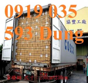 Lưới dùng để bao hàng hóa cho xe container, xe tải, palet... LH 0919.035.593 Giao ship toàn quốc
