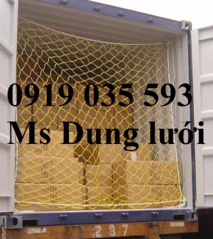 Lưới dùng để bao hàng hóa cho xe container, xe tải, palet... LH 0919.035.593 Giao ship toàn quốc