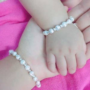 Lắc bạc cho bé, khắc tên chuyên nghiệp