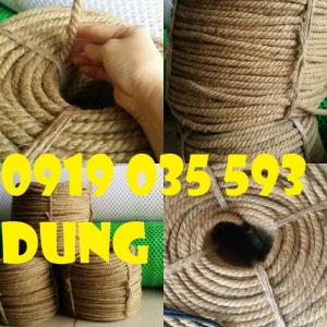 Dây thừng nâu trang trí handmade,vải đay bố trang trí đẹp