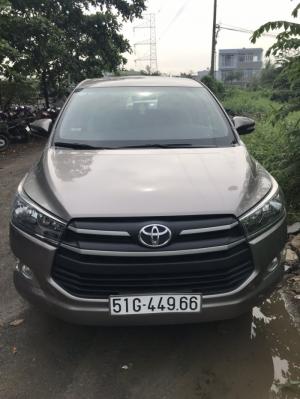 Bán Toyata Innova sx 2k17 màu nâu