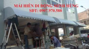 Mái hiên di động, mái xếp, mái vòm, bạt thả che nắng