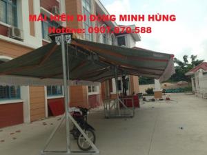 Mái hiên di động chữ A dạng xe đẩy