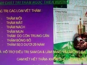 Trị thâm Ngọc Thiên Hương