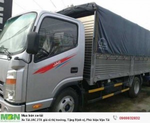 Xe Tải JAC 2T4 giá rẻ thị trường, Tặng Định vị, Phù hiệu Vận Tải,