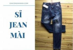 Xưởng chuyên sỉ Quần Jean nam mài