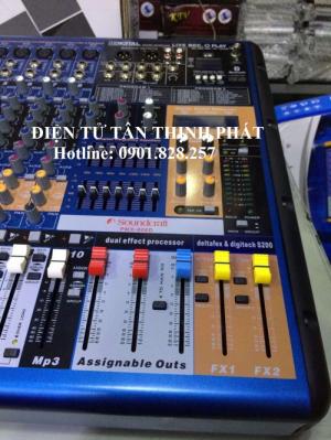 Bàn mixer liền công suất soundcraft PMX-806D 8 line