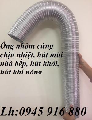 Ống gió lò xo hút khói bụi hút khí nóng, hút mùi, thông gió, Ống gió mềm cách nhiệt hàng cao cấp