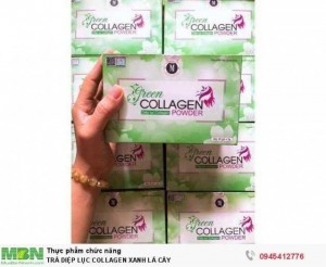 Trà diệp lục COLLAGEN XANH LÁ CÂY