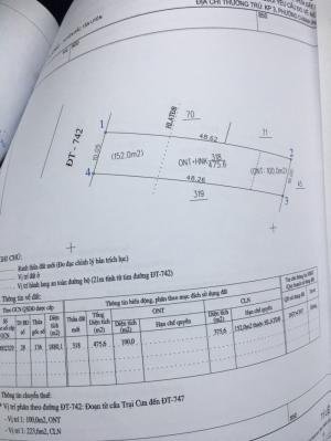 Đất Xã Bình Huyện Bắc Tân Uyên