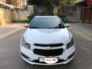 Bán gấp Chevrolet Cruze LTZ 1.8 sản xuất 2017 màu trắng, số tự động, máy xăng, zin cọp.