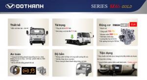 Xe tải Đô Thành IZ65 tải trọng 3.490 kg thùng mui bạt dài 4.3 m đời 2018, euro4 tại Kiên Giang