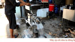 Máy ép nước cốt dừa tự động 1HP