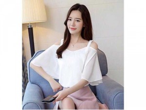 Áo Trễ Vai 2 Dây Khoen