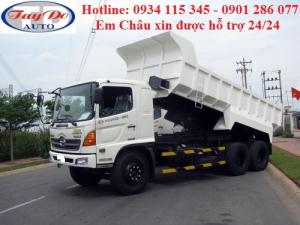 Xe ben Hino 4.5 Tấn – WU342L – 4T5 – 3.8 Khối - xe tải Tây Đô Kiên Giang