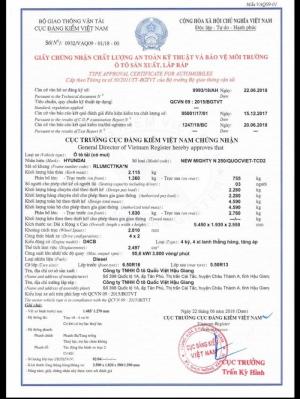 New Mighty N250 - XE TẢI THÀNH PHỐ