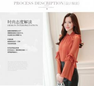 Áo kiểu nữ tay dài
