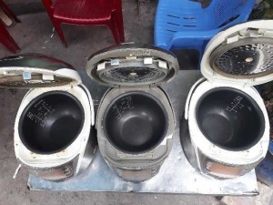 Nồi cơm ih cao tân sanyo 1l ap suất bi