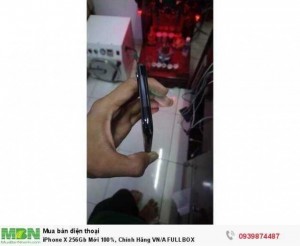 iPhone X 256Gb Mới 100%, Chính Hãng VN/A FULLBOX