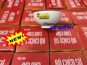 Bán chén sứ trắng có in ấn logo theo yêu cầu để làm quà tặng