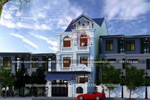 Biệt thự tân cổ điển của anh Đạt - Gia Lâm