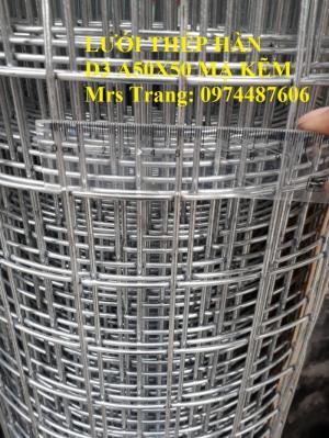 Lưới thép hàn D3 a50x50 . hàng có sẵn giá tốt