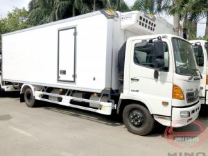 xe tải đông lạnh hino 2018