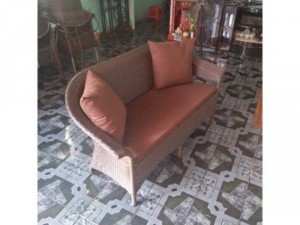 Sofa nhựa giả mây trà My