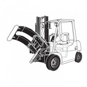 Phụ Kiện chuyên dùng cho xe nâng Kẹp giấy cuộn (Paper Roll Clamp)