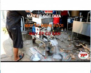 Máy ép nước cốt dừa inox motor 2HP đài loan