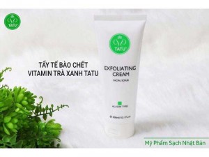 Tẩy tế bào chết vitamin trà xanh Tatu giúp loại bỏ tế bào chết hiệu quả