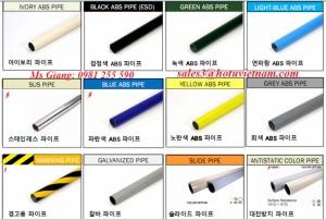 Các loại ống thép bọc nhựa