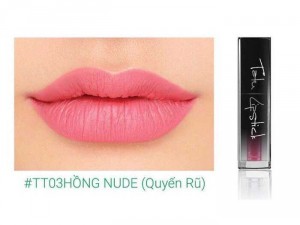 Son Tatu lên màu chuẩn, mềm mịn môi, son lì, 100% thiên nhiên