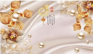 Tranh gạch 3d phong thủy phòng khách kl098