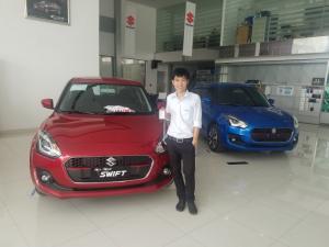xe suzuki swift 2019 đỏ