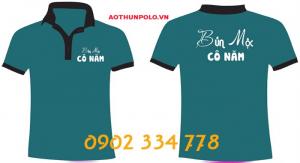 Xưởng may áo thun quán bún mộc giá rẻ