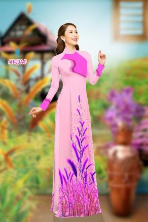 Vải áo dài đẹp in 3D AH LUA