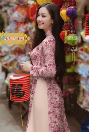Vải áo dài đẹp in 3D AH LA